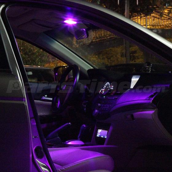 6 Pink Purple Led Interior Lights Package Map Dome License Plate Light