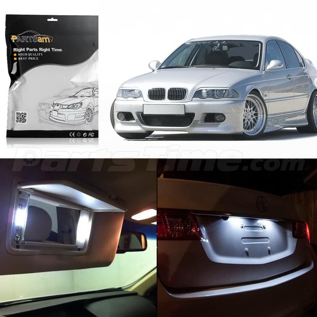 16 White Interior LED Light Package Full Set Lamp For BMW E46 Sedan Wagon Coupe eBay