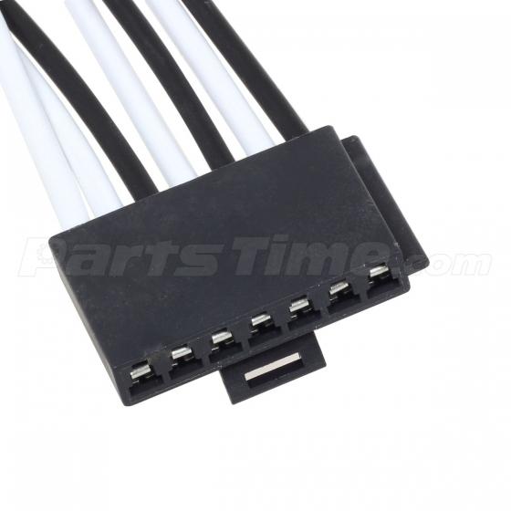7 Wire Pigtail Blower Motor Resistor Plug Connector For