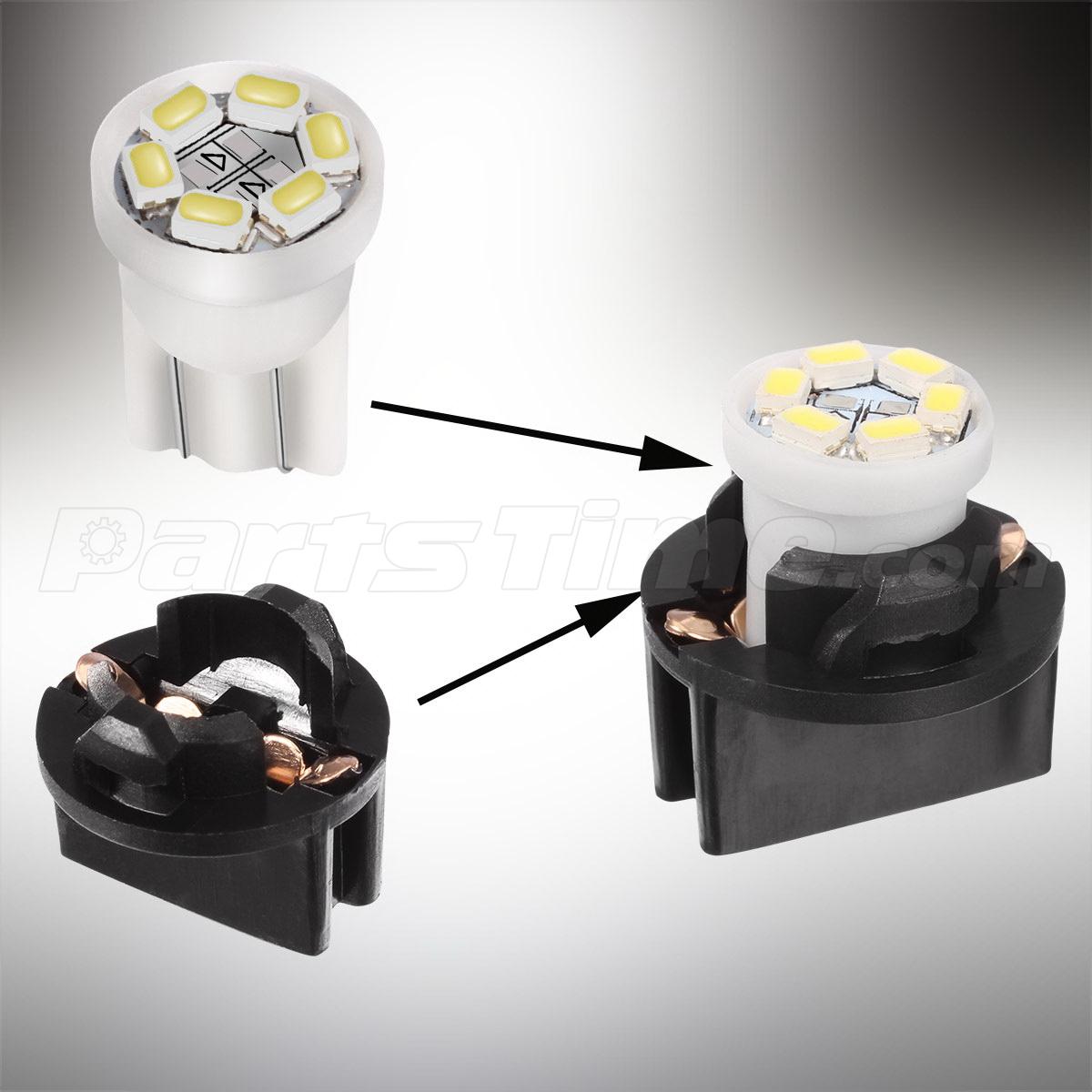 100X 168/194(T31/4) Wedge Instrument Cluster Panel Dash Bulb T10