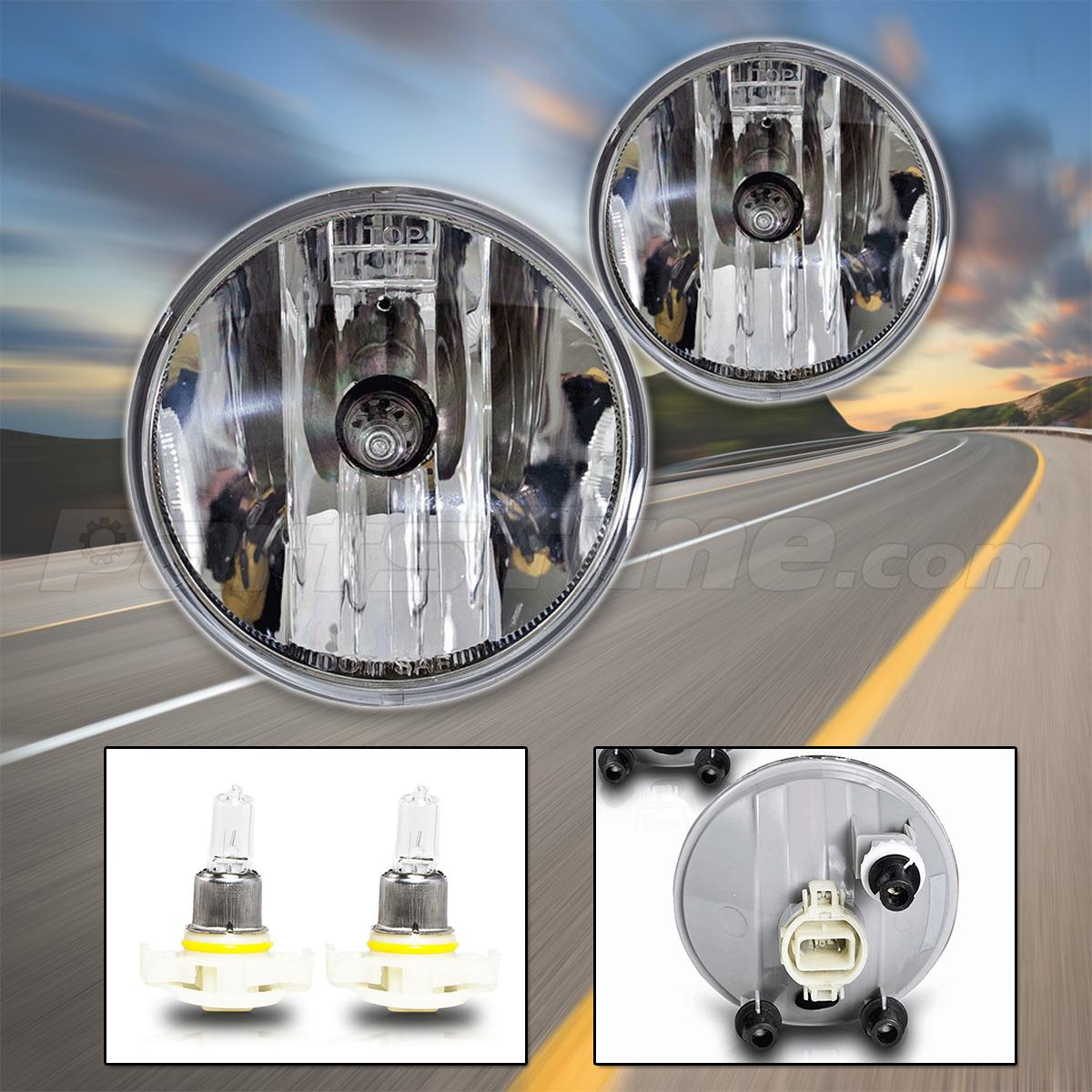 For 07-12 Chevy Suburban Tahoe Fog Lights Clear Lens ... winjet fog light wiring 